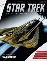 Star Trek The Official Starships Collection #81 Xindi-Reptilian Warship