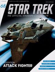 Star Trek The Official Starships Collection #68 Federation Attack Fighter