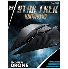 Star Trek The Official Starships Collection Discovery #25 Section 31 Drone