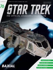 Star Trek The Official Starships Collection #76 Baxial