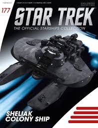 Star Trek The Official Starships Collection #177 Sheliak Colony Ship