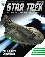 Star Trek The Official Starships Collection #115 Tellarite Cruiser