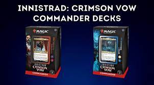 MTG Innistrad Crimson Vow Commander decks