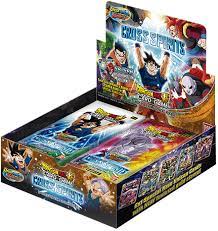 Dragonball card game Cross Spirits box.