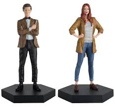 Doctor Who Figurine Collection Companion Set Amy Pond & Eleventh Doctor