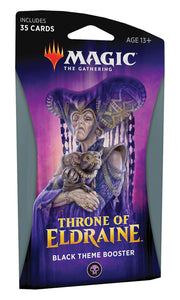 Magic The Gathering Throne of Eldraine Theme Booster Black - The Comic Warehouse