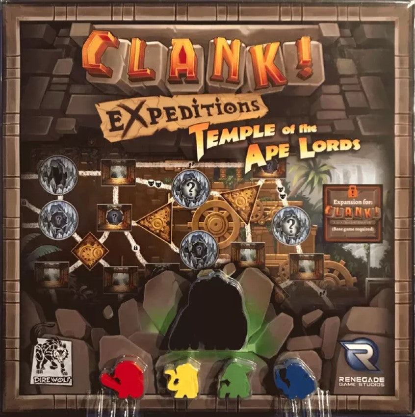 Clank! Expeditions : Temple Of The Ape Lords A Deck-Building Adventure Expansion - The Comic Warehouse