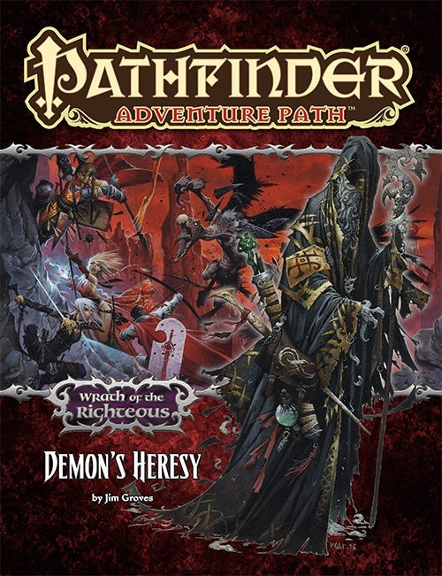 Pathfinder Adventure Path #75 WRATH OF THE RIGHTEOUS Book 3 : DEMON'S HERESY - The Comic Warehouse