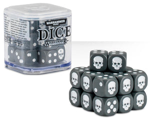 Warhammer 40K/Age Of Sigmar Dice Grey