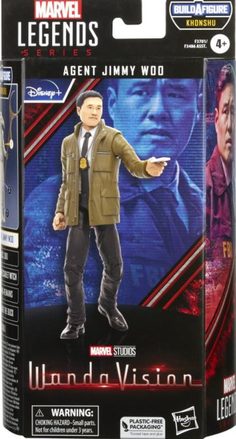 Marvel Legends Agent Jimmy Woo : Build A Figure Khonshu