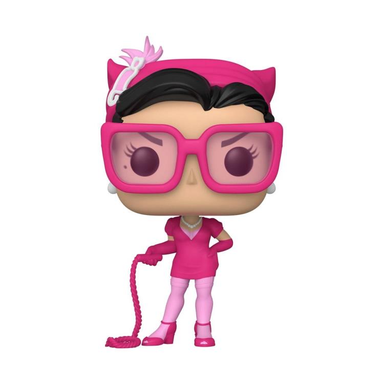 POP 225 With Purpose Catwoman - Breast Cancer Awareness - The Comic Warehouse