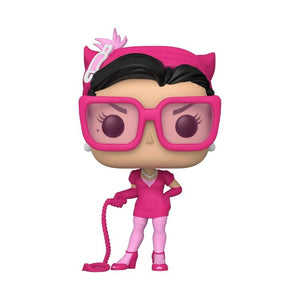 POP 225 With Purpose Catwoman - Breast Cancer Awareness - The Comic Warehouse