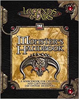 Legends & Lairs D20 System Monster's Handbook - The Comic Warehouse