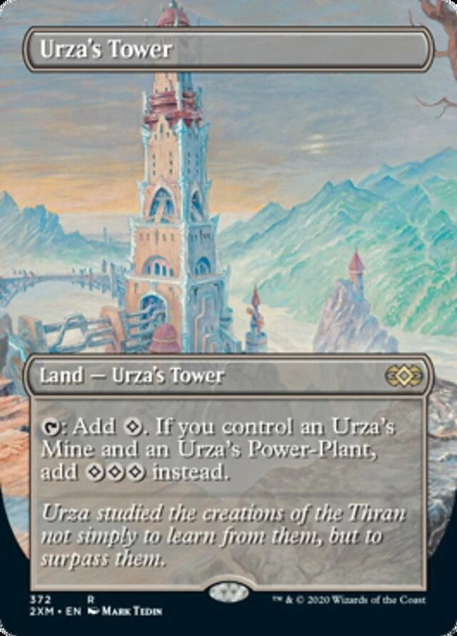 Urza's Tower - Alternate Art -  Double Masters - The Comic Warehouse