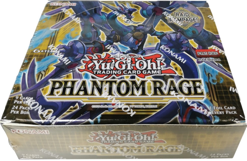 Yu-Gi-Oh TCG: Phantom Rage Booster Box - The Comic Warehouse