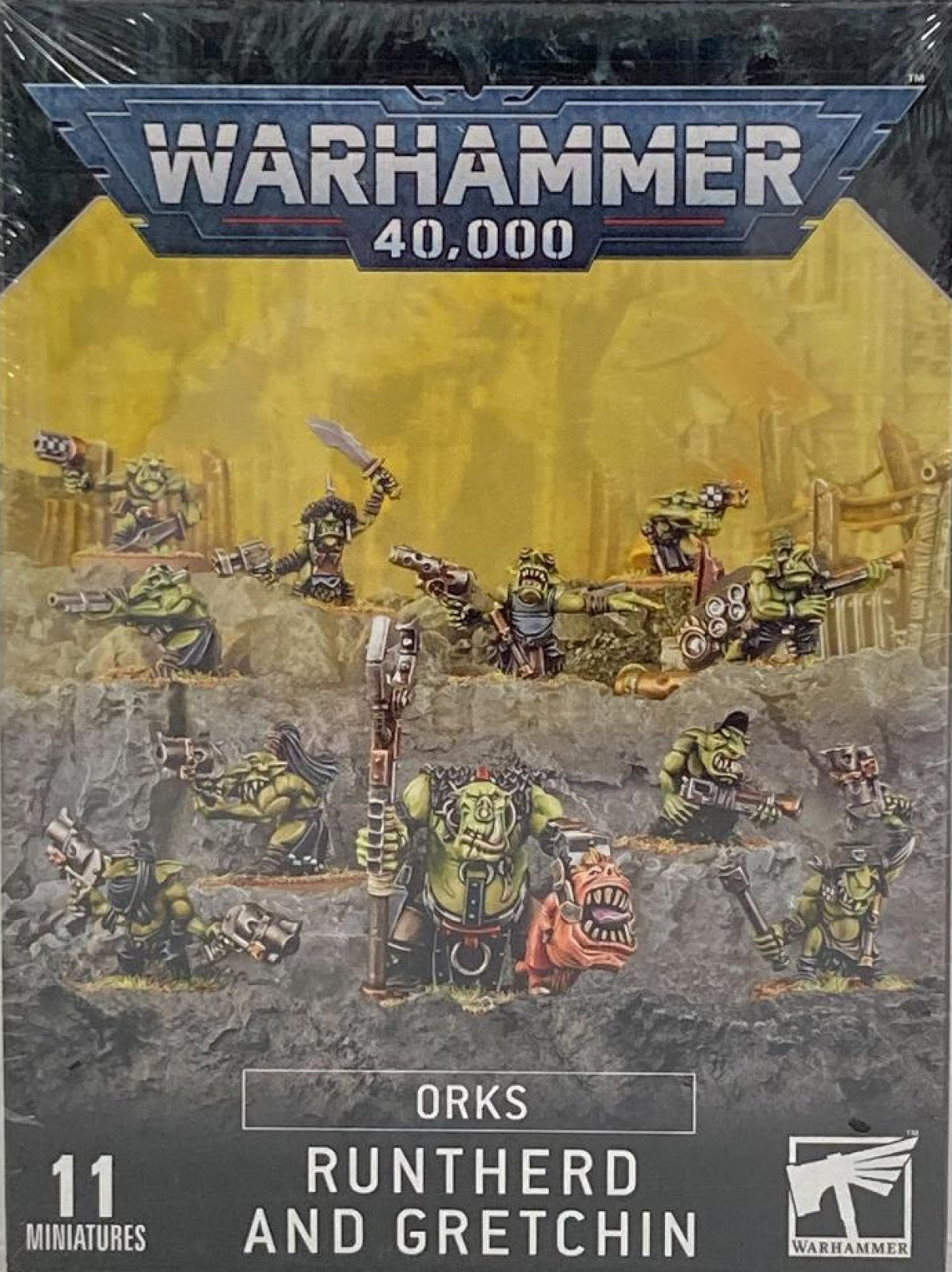 Warhammer 40K Orks Runtherd And Gretchin