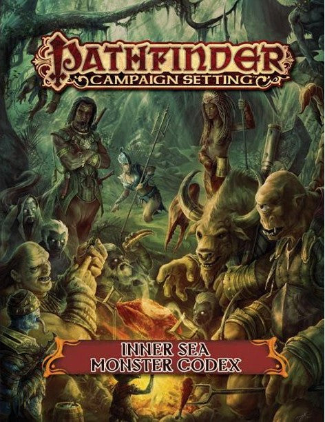 Pathfinder Campaign Setting INNER SEA MONSTER CODEX - The Comic Warehouse