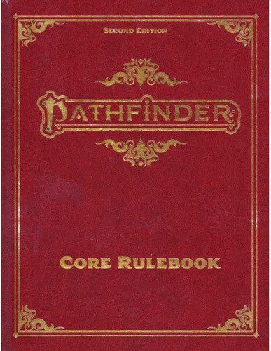 Pathfinder CORE RULEBOOK Second Edition Deluxe Special Edition - The Comic Warehouse