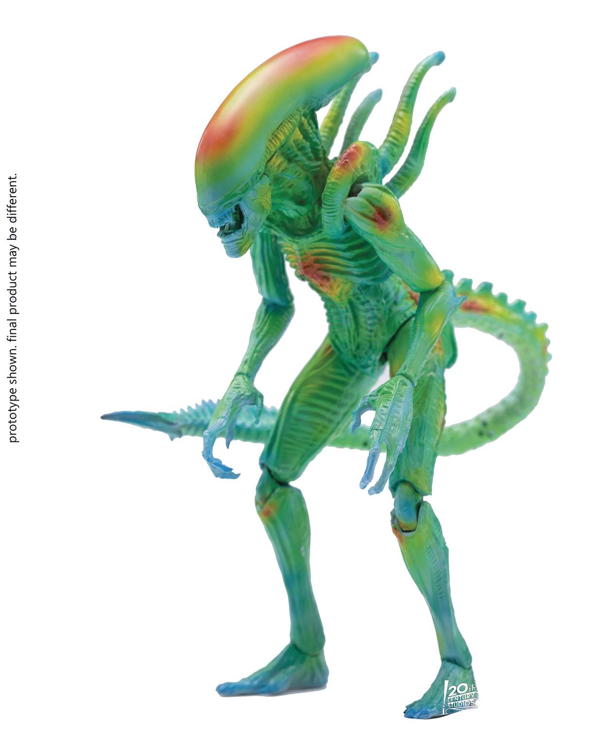 Hiya toys Exquisite Mini AVP Thermal Vision Alien Warrior - The Comic Warehouse