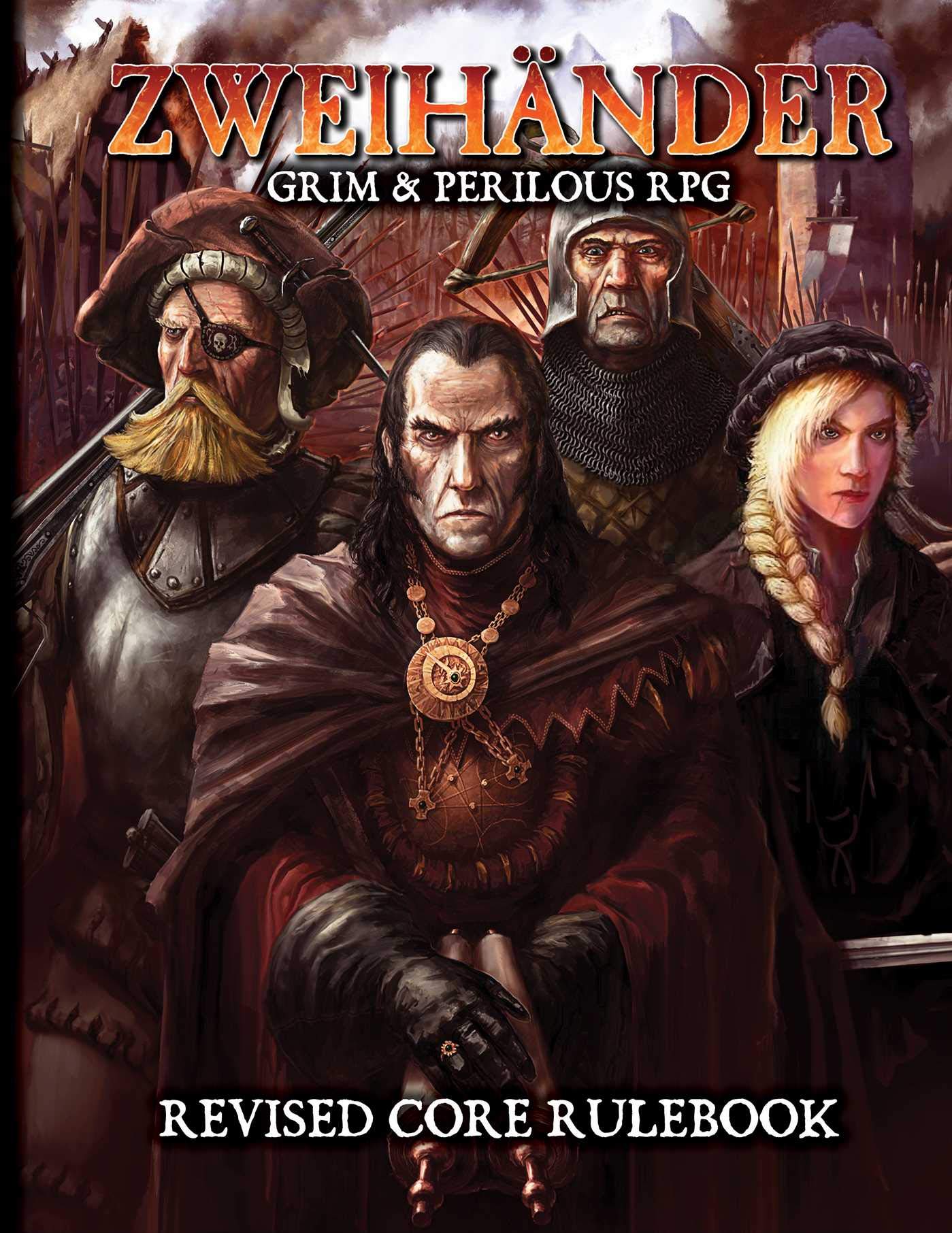 Zweihander Grim & Perilous RPG Revised Cor Rulebook - The Comic Warehouse