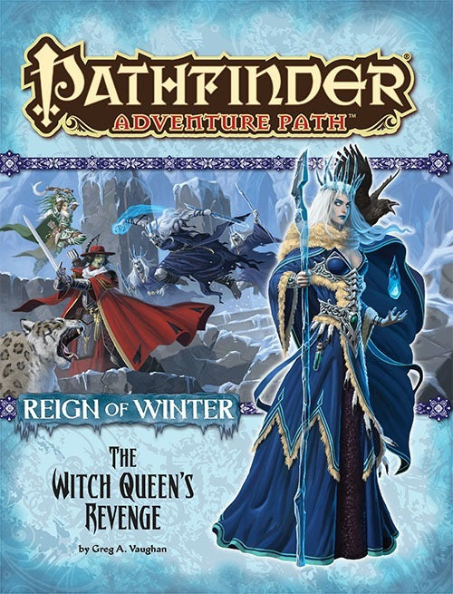 Pathfinder Adventure Path #72 REIGN OF WINTER Book 6 : THE WITCH QUEEN'S REVENGE - The Comic Warehouse