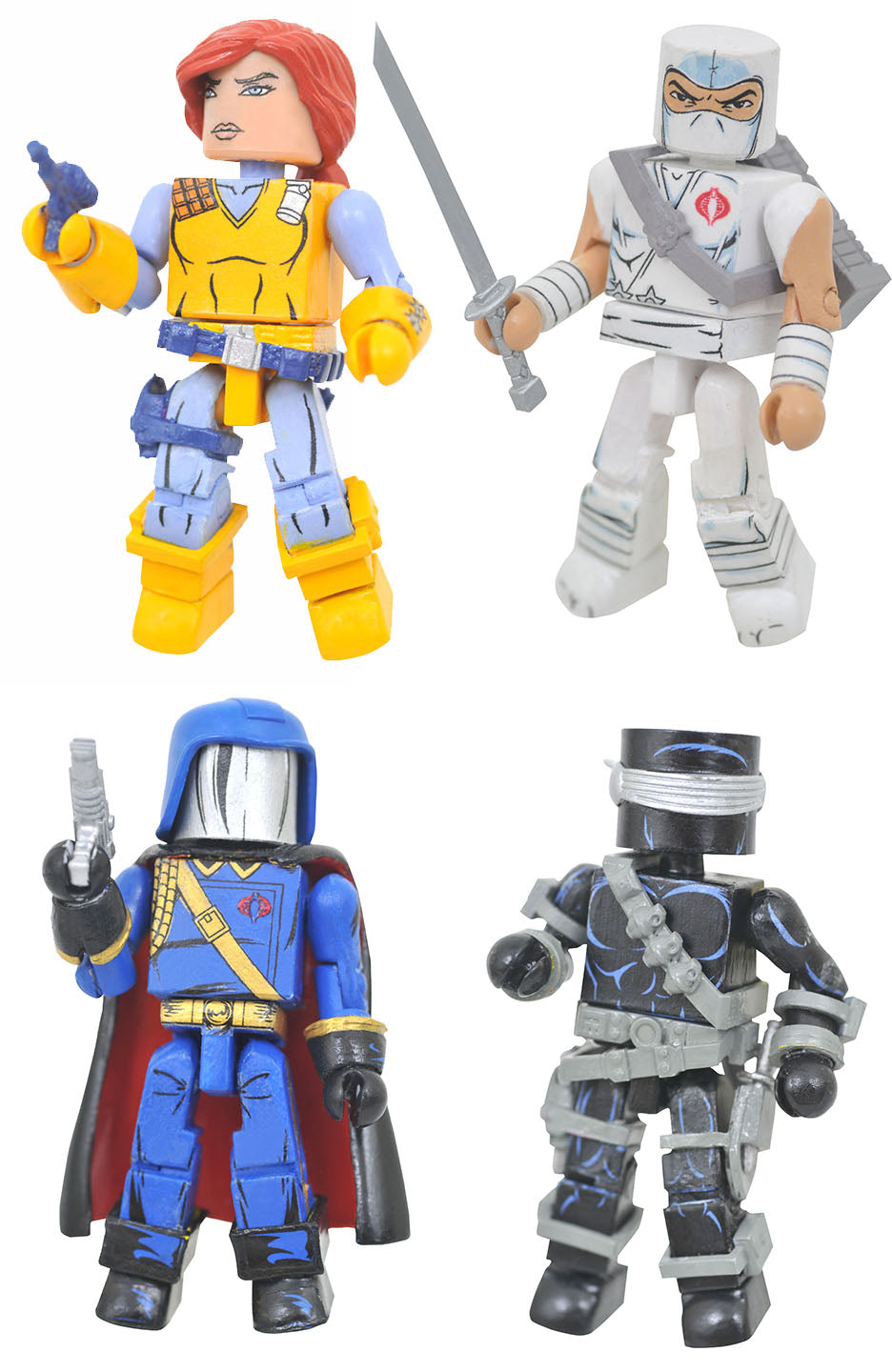 Minimates G.I.Joe Free Comic Book Day 4 Pack - The Comic Warehouse