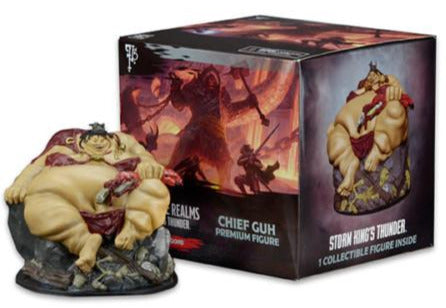 D&D Stotm King's Thunder : Chief Guh Prepainted Plastic Figures - The Comic Warehouse