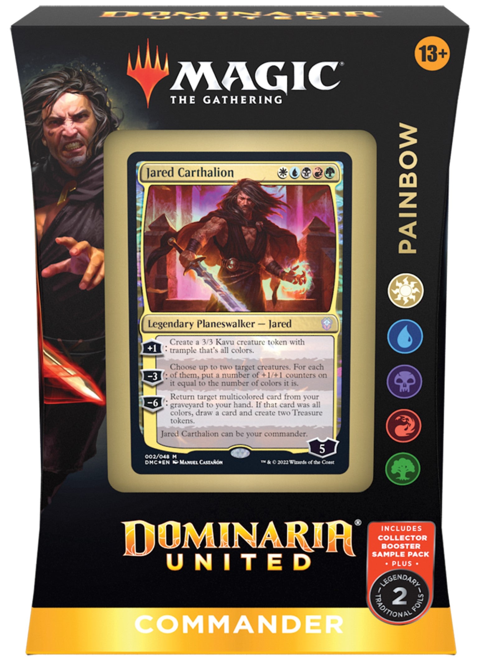 MTG Dominaria United Painbow Commander Deck