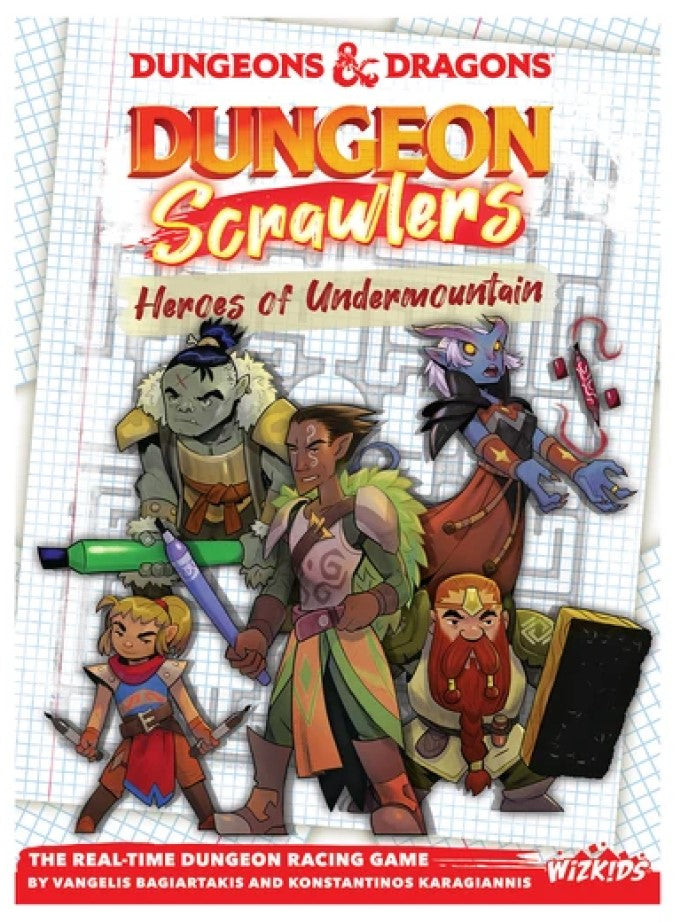 D&D Dungeon Scrawlers Heroes Of Undermountain - The Comic Warehouse