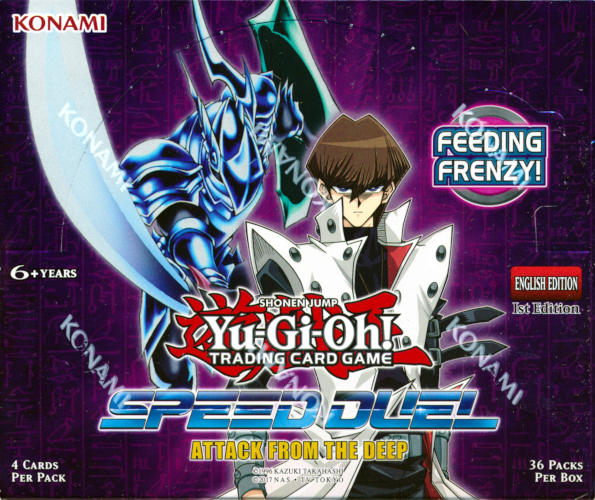 Yu-Gi-Oh TCG: Speed Duel Attack From The Deep Booster Box - The Comic Warehouse