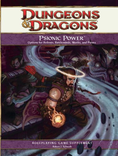 Dungeons & Dragons 4th Edition Psionic Power - The Comic Warehouse