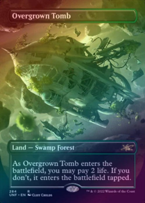 MTG Unfinity Overgrown Tomb Foil