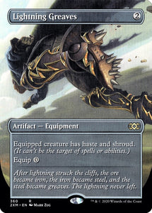 Lightning Greaves - Alternate Art -  Double Masters - The Comic Warehouse