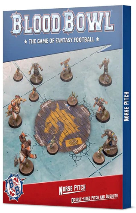 Warhammer Blood Bowl Norsca Rampagers Blood Bowl Pitch - The Comic Warehouse