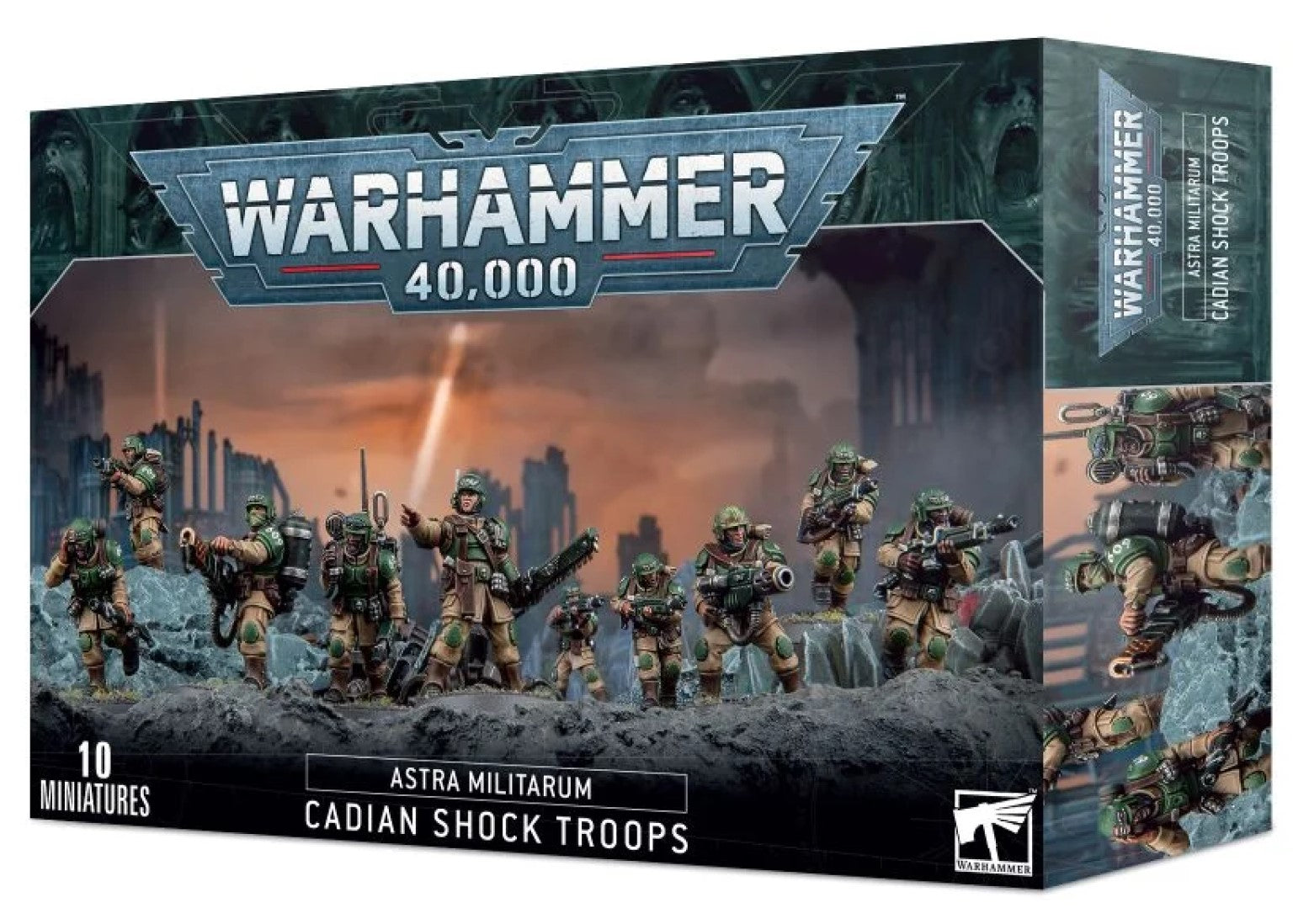 Warhammer 40k Astra Miltiarum Cadian Shock Troops