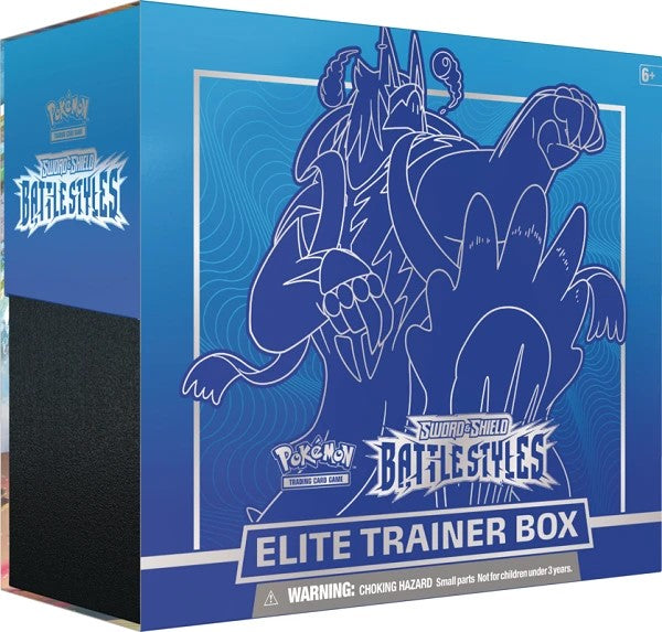 Pokemon Sword & Shield Battle Styles Elite Trainer Box Rapid Strike ( Blue ) - The Comic Warehouse