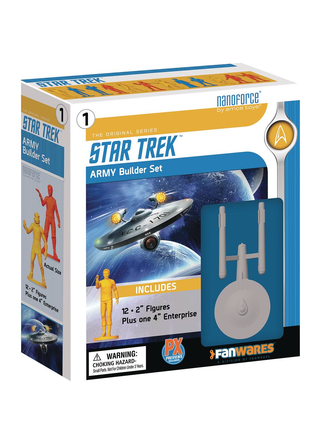 Nanoforce Star Trek Army Builder Set - The Comic Warehouse