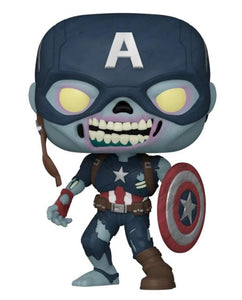 POP 941 Marvel Zombie Captain America - The Comic Warehouse