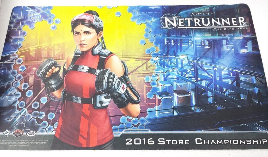 Netrunner The Card Game 2016 Store Championship Playmat - The Comic Warehouse