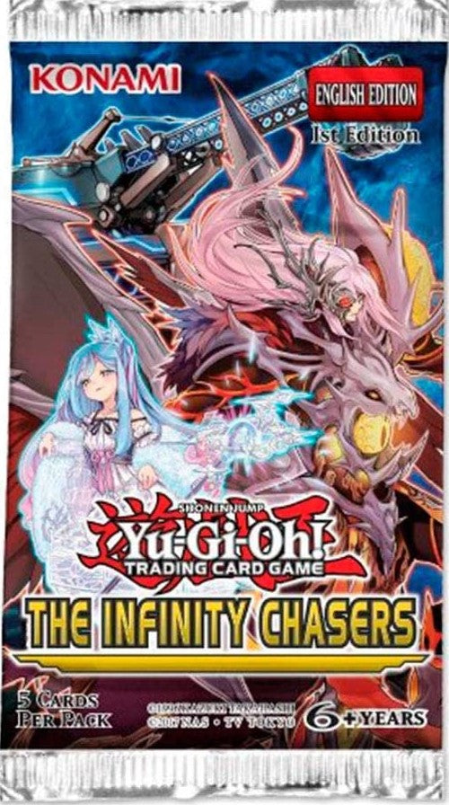 Yu-Gi-Oh TCG: The Infinity Chasers Booster Pack - The Comic Warehouse