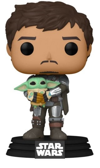 POP 461 Star Wars The Mandalorian With Grogu  - The Comic Warehouse