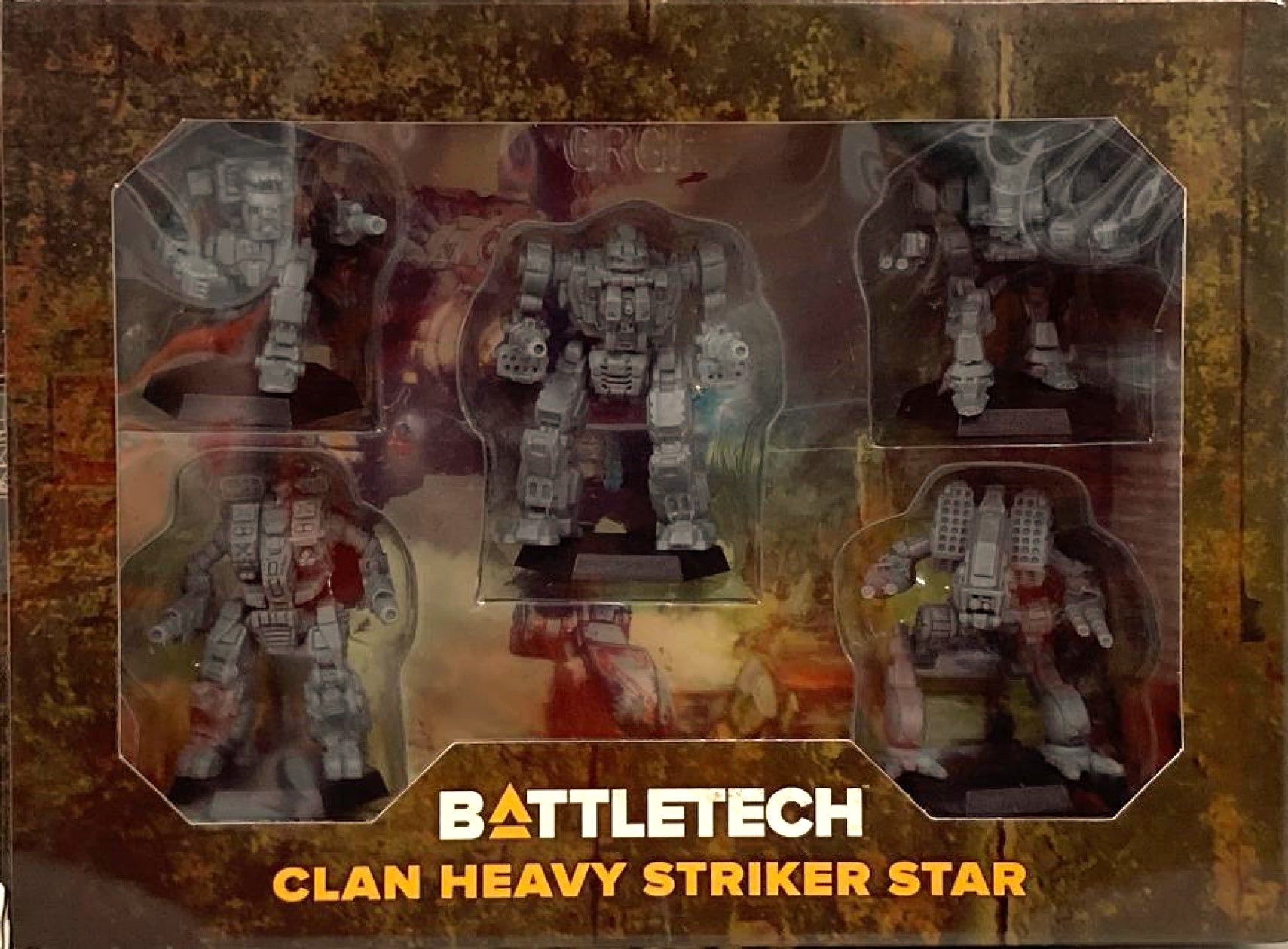 Battletech : Clan Heavy Striker Star Miniatures