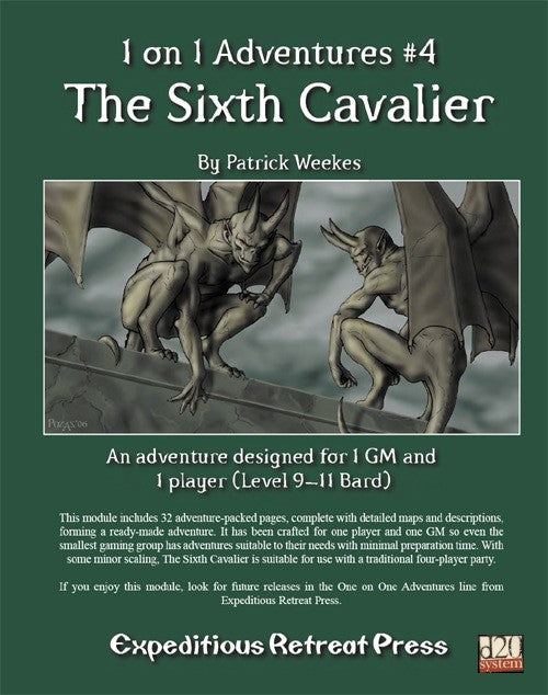 1 on 1 Adventures #4 - The Sixth Cavalier - The Comic Warehouse