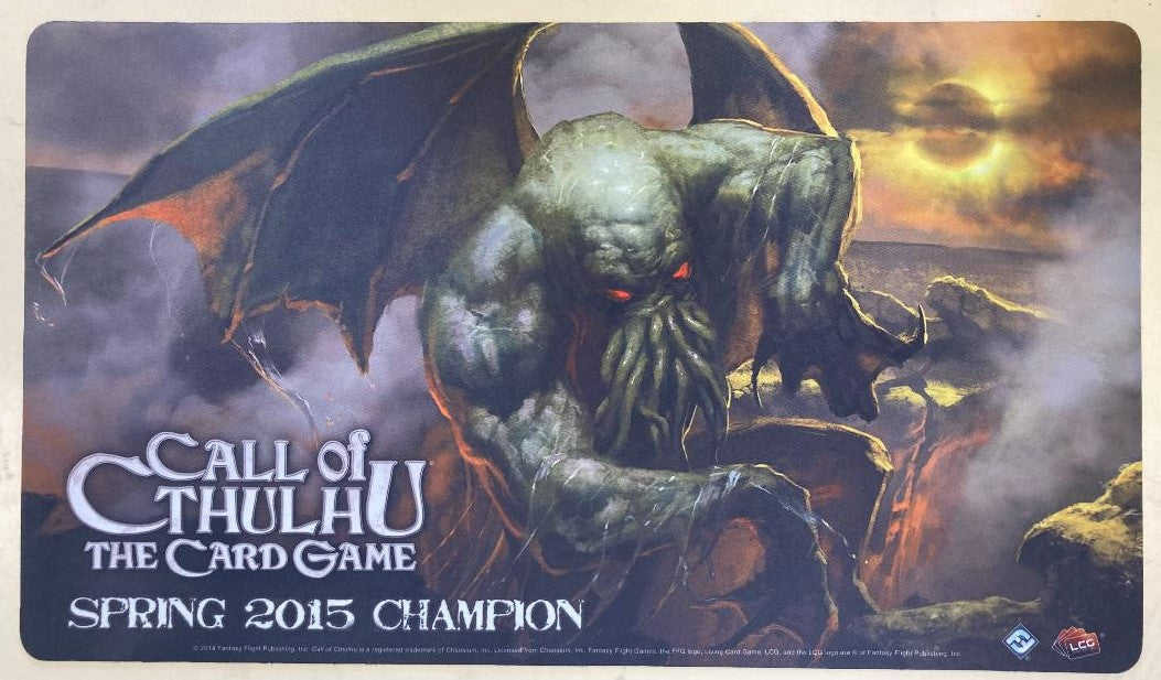 Call of Cthulhu The Card Game Spring 2015 Champion Playmat - The Comic Warehouse