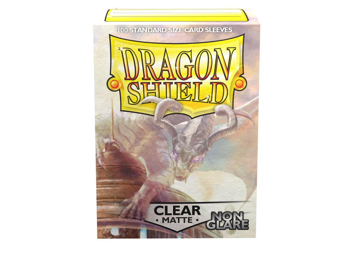 Dragon Shield Matte Clear Non-Glare - The Comic Warehouse