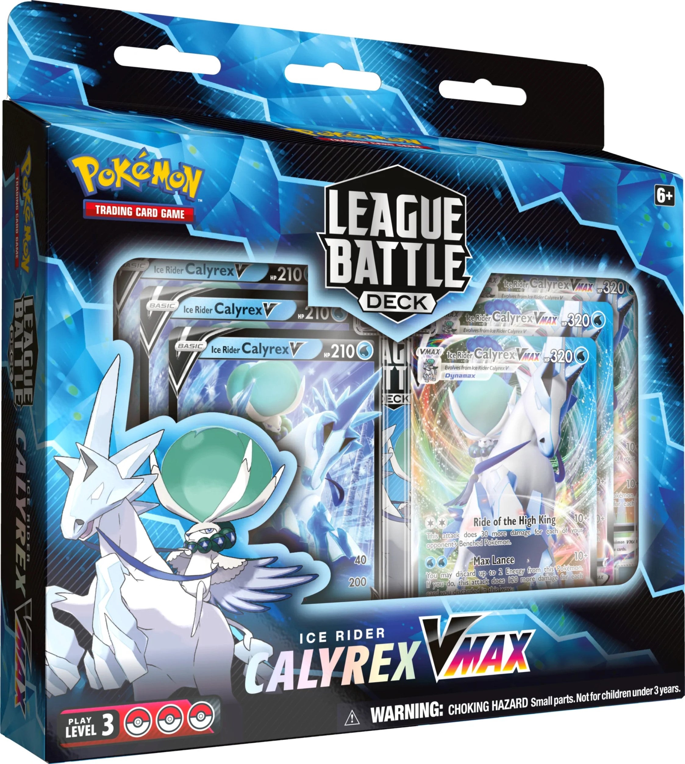 Pokemon League Battle Deck Ice Rider Calyrex V Max