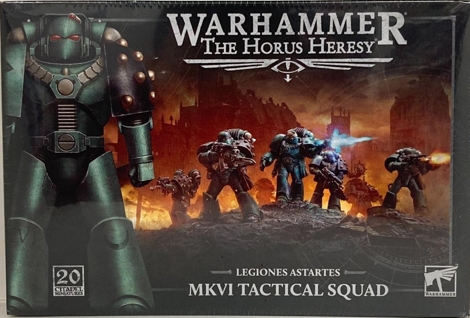 Warhammer The Horus Heresy Legiones Astartes MKVI Tactical Squad