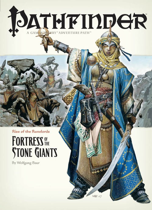 Pathfinder Adventure Path #4 RISE OF THE RUNELORDS Book 4 : FORTRESS OF THE STONE GIANTS - The Comic Warehouse