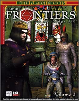 Gaming Frontiers Volume 3 D20 System - The Comic Warehouse