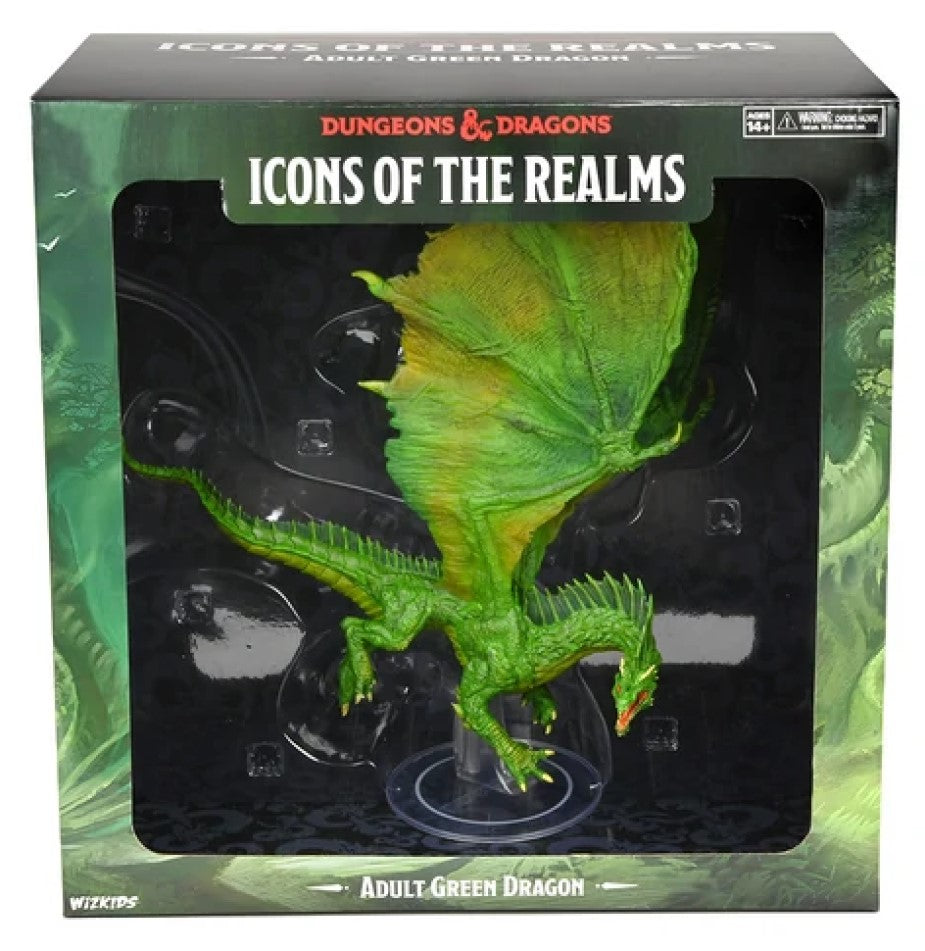 D&D Icons Of The Realms Adult Green Dragon - The Comic Warehouse